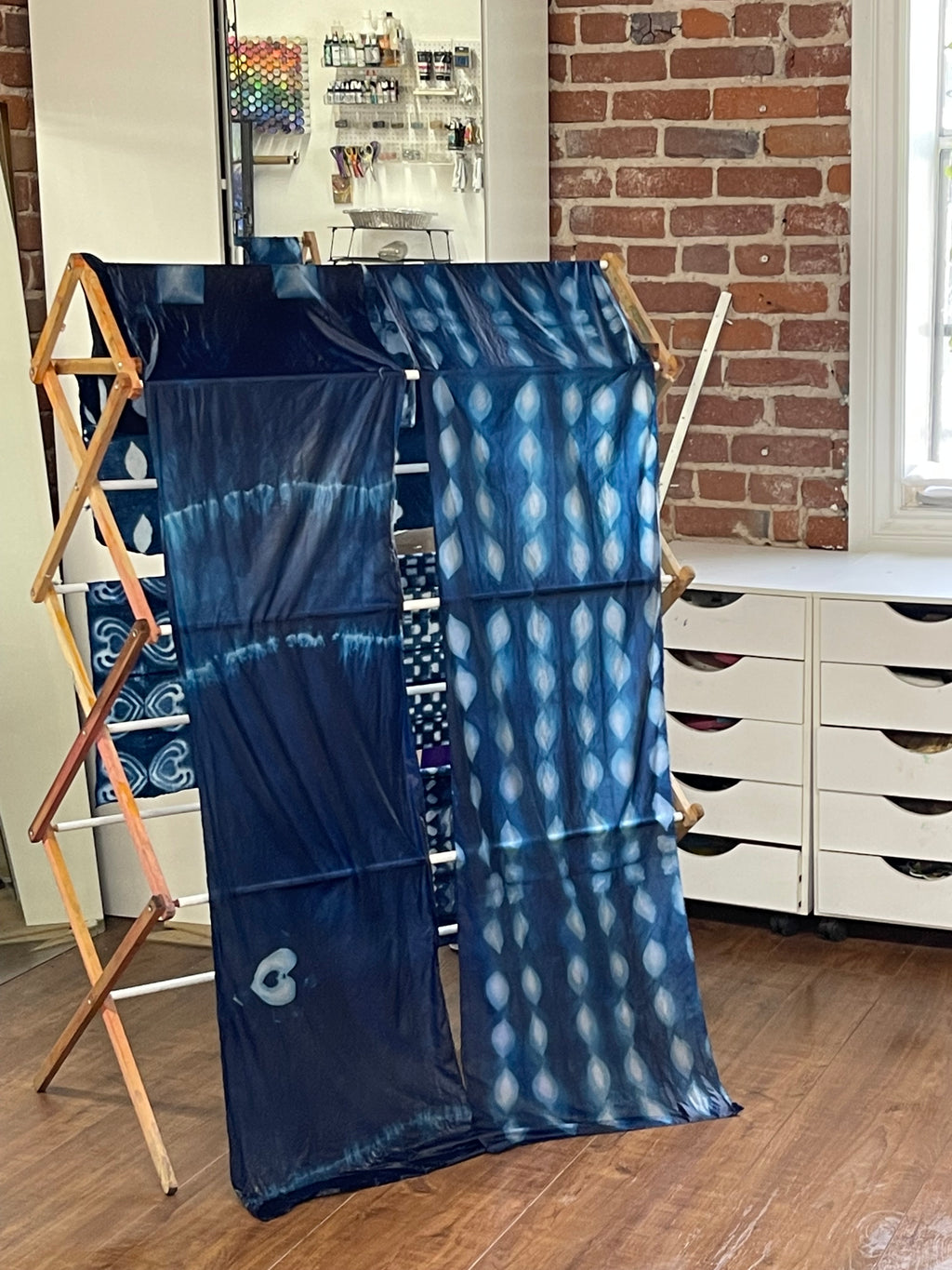 Shibori Dyeing in Tokyo, Japan