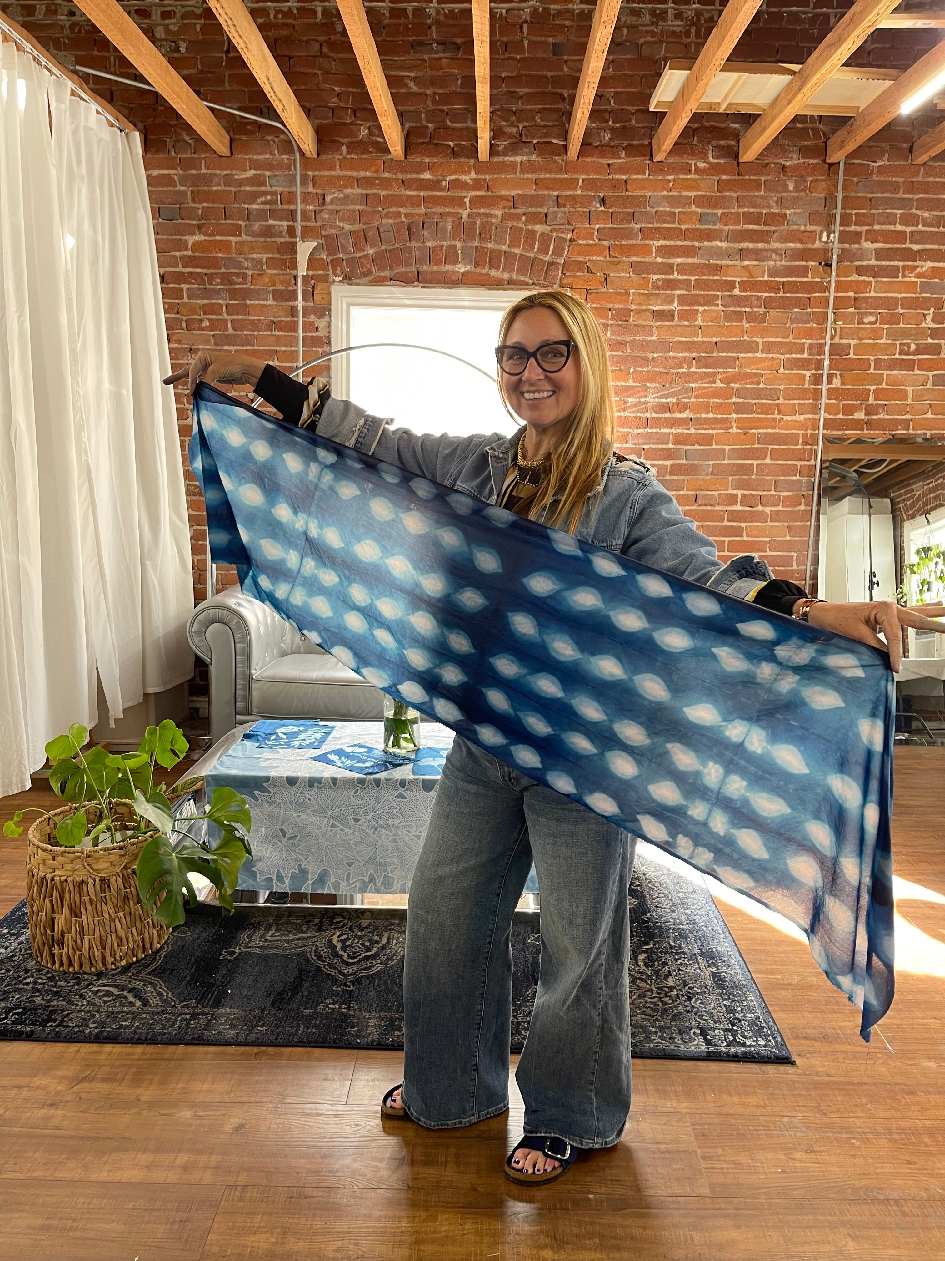 Shibori Dyeing in Los Angeles