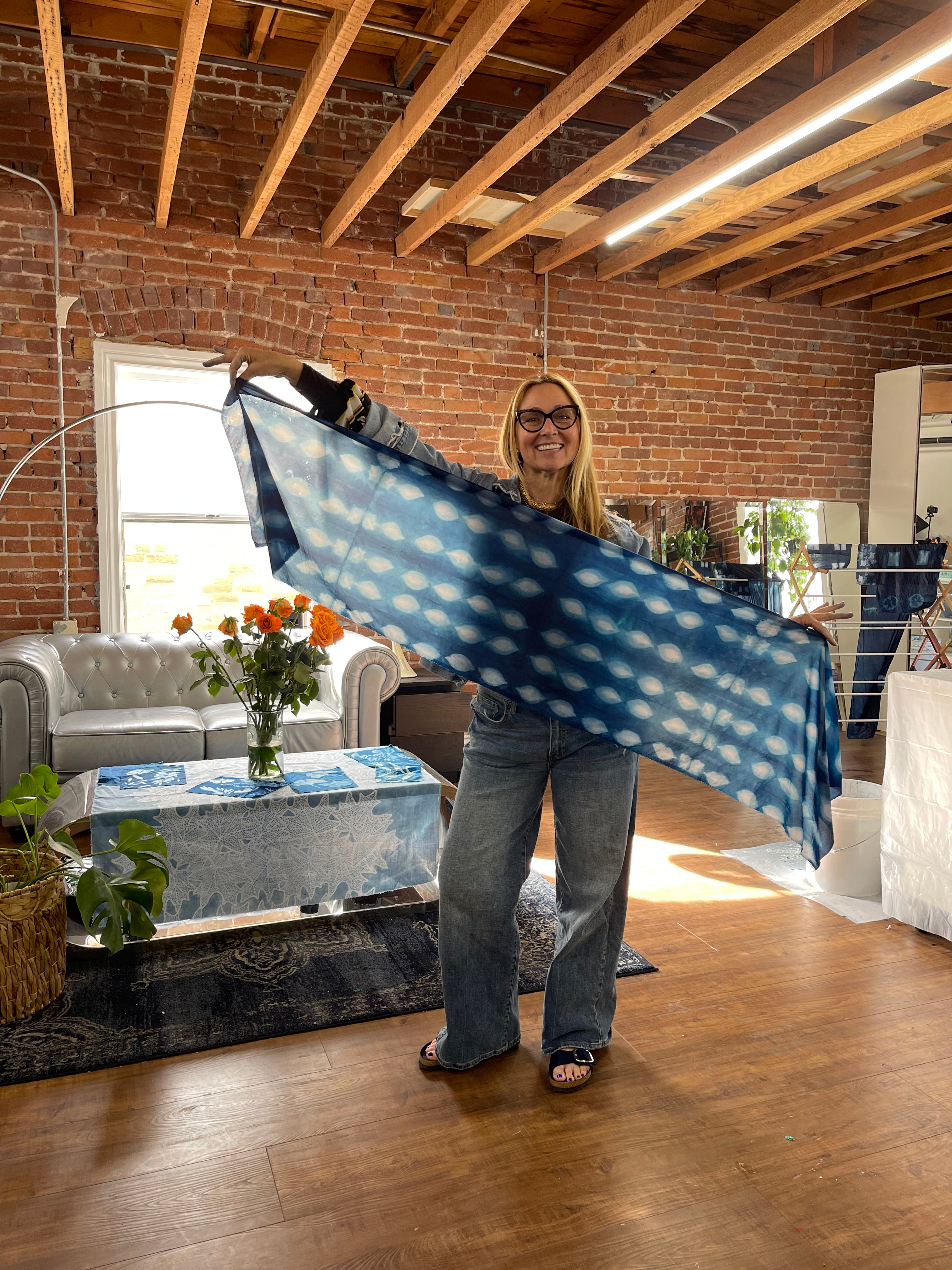 Shibori Dyeing NYC