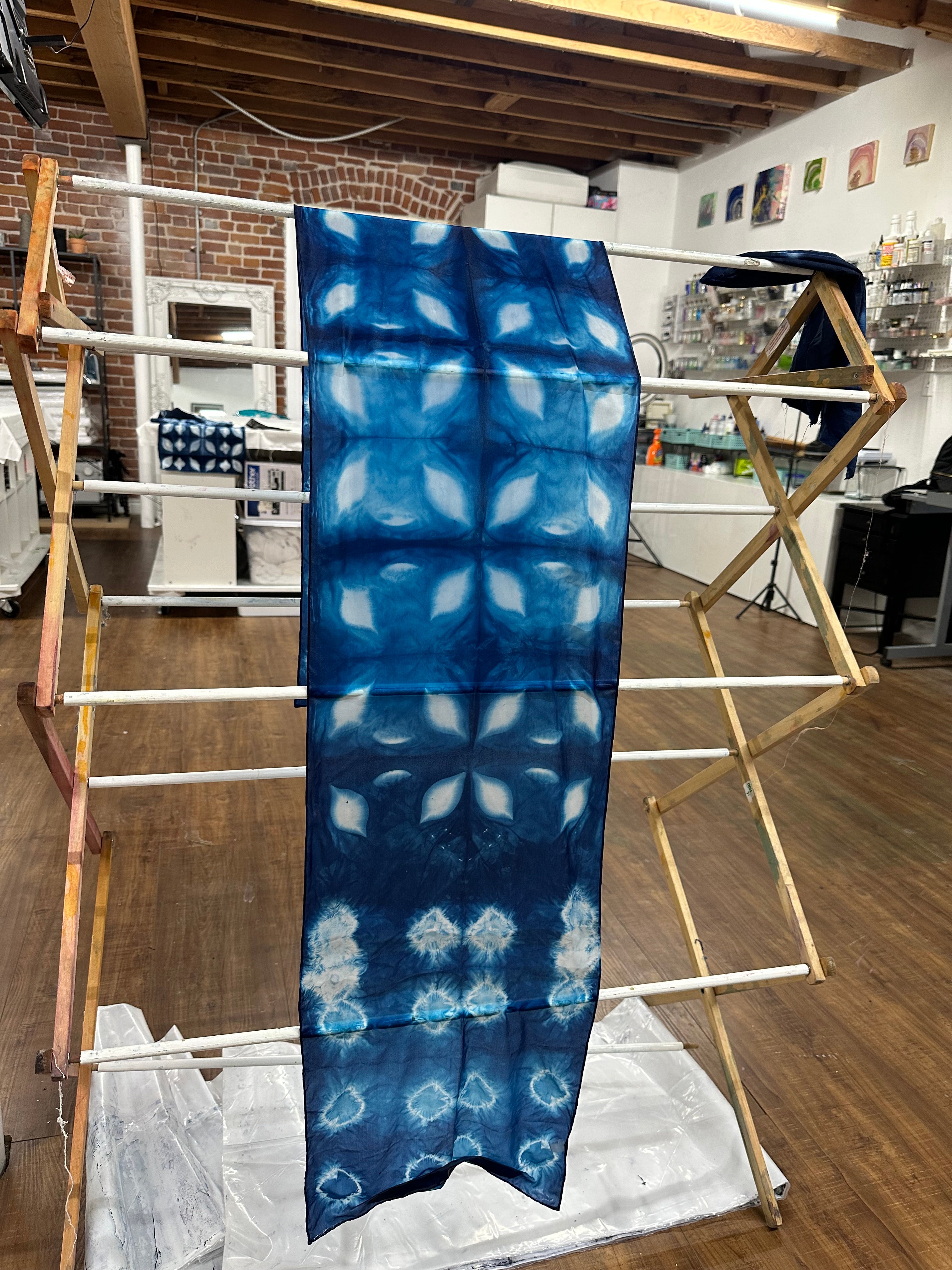 Shibori Dyeing in Los Angeles