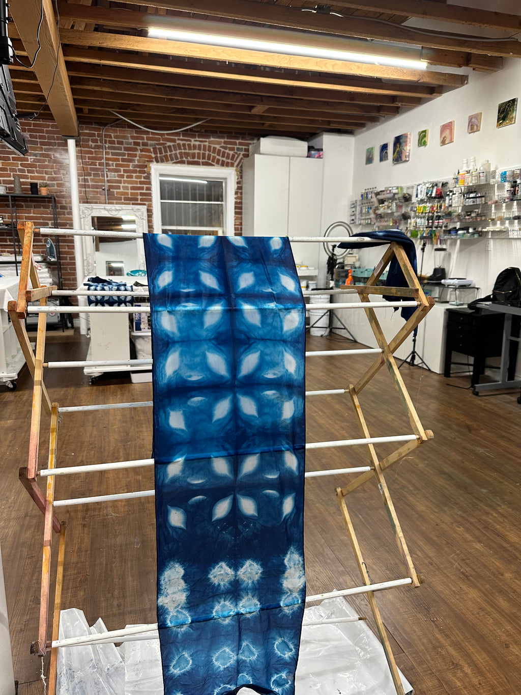 Shibori Dyeing in Tokyo, Japan