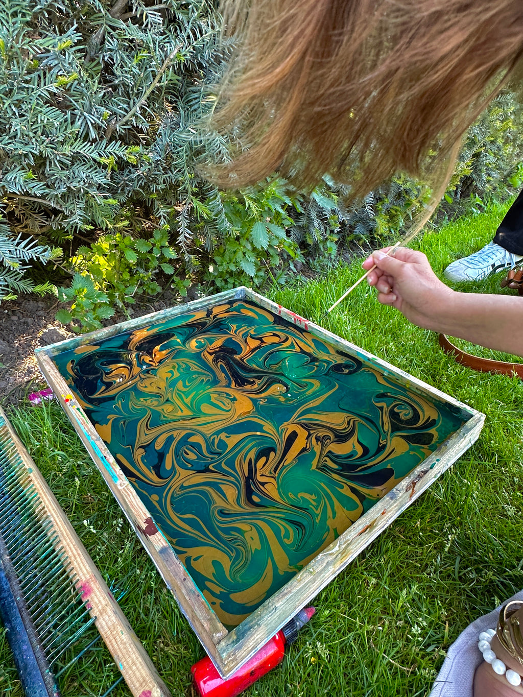 Water Marbling in Paris