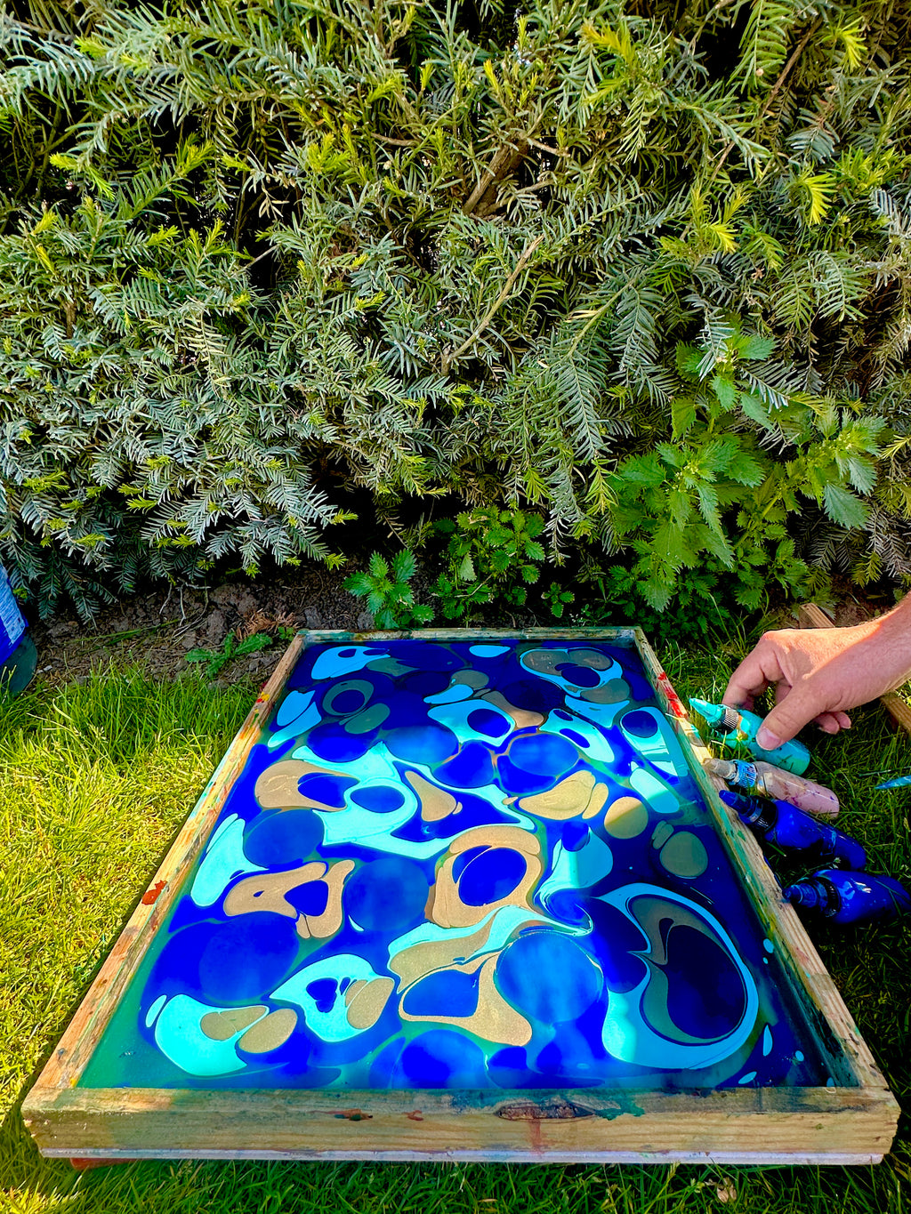 Water Marbling in Paris