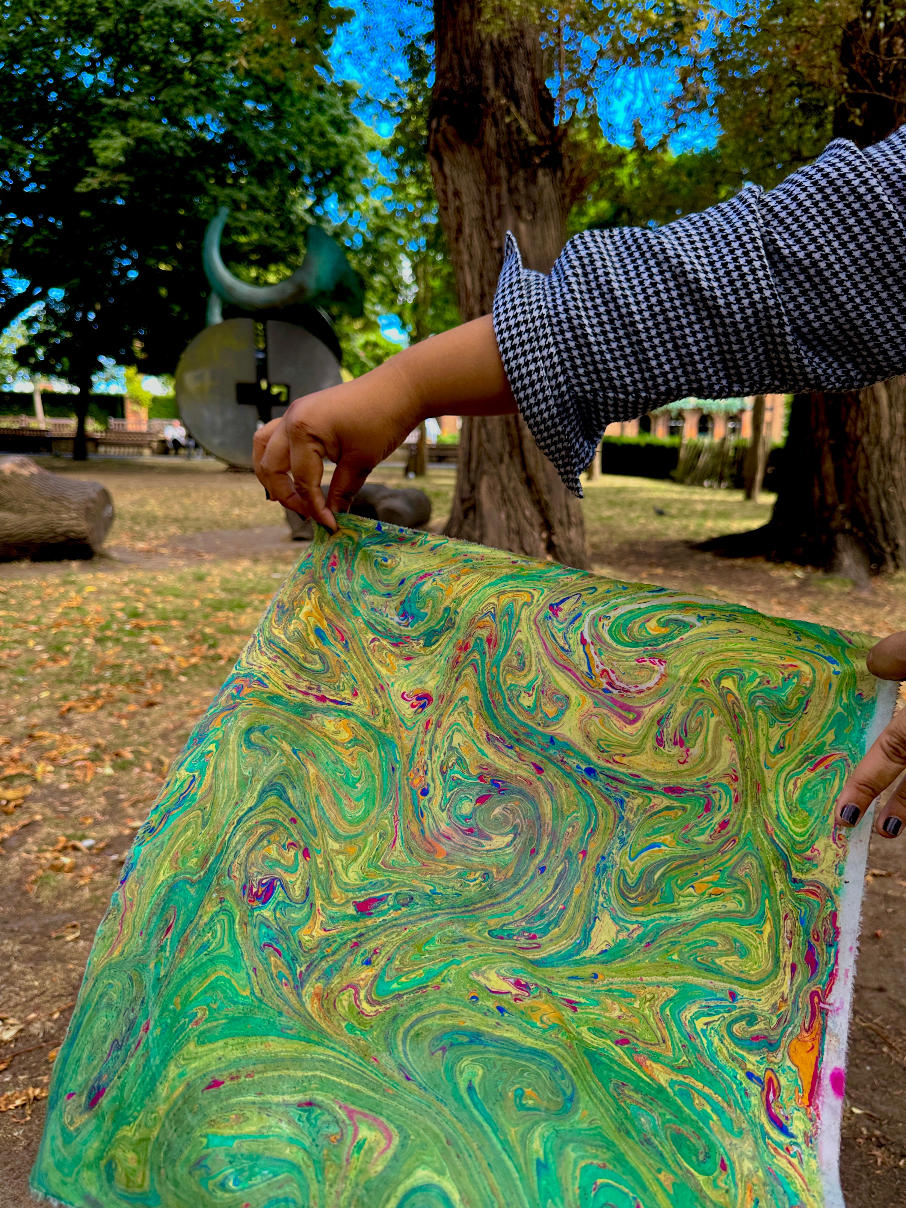 Water Marbling in London